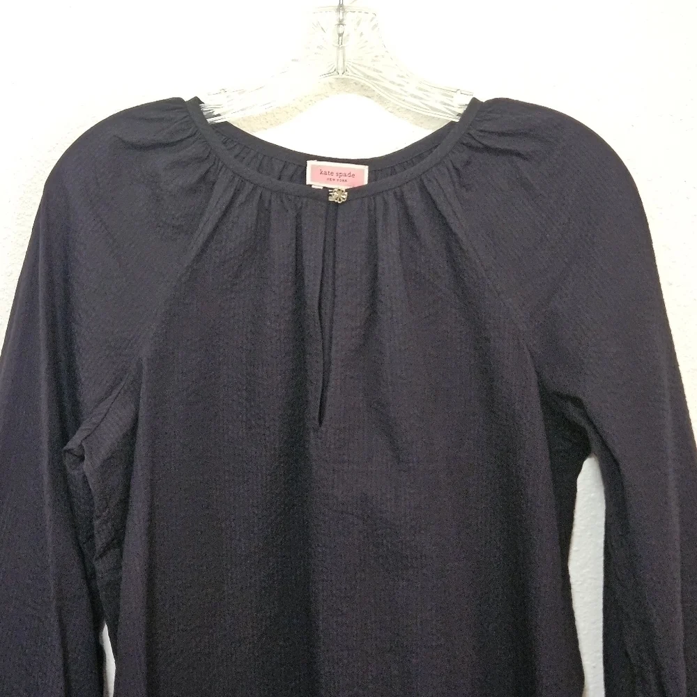 Kate Spade New York size small balloon sleeve top